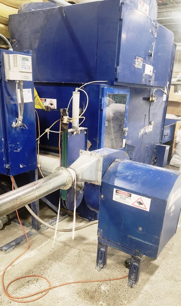 DTM Pillow Blowing Line, double nozzle, consisting of: